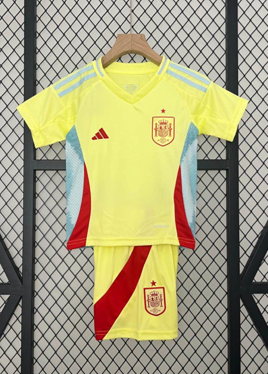Camiseta y Pantalones para niños España Away 24/25