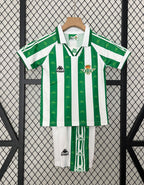 Camiseta y Pantalones para niños Real Betis Home - Retro 95/97