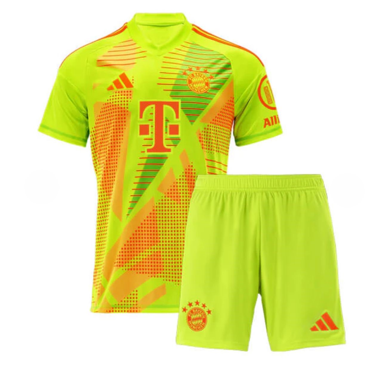 Camiseta y Pantalones para niños Bayern de Múnich Portero 24/25
