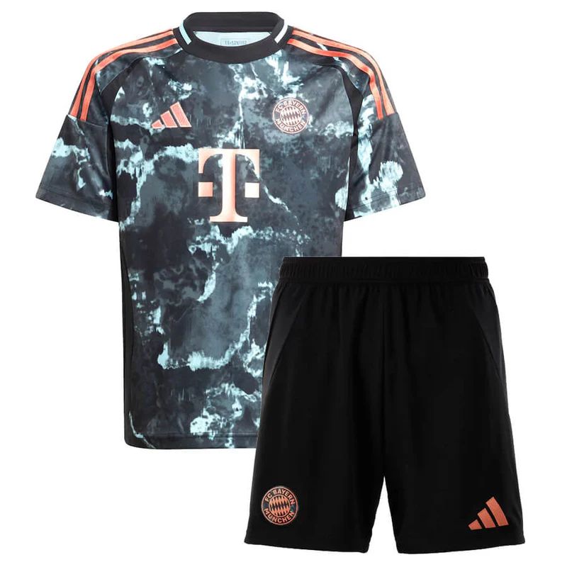Camiseta y Pantalones para niños Bayern de Múnich Away 24/25