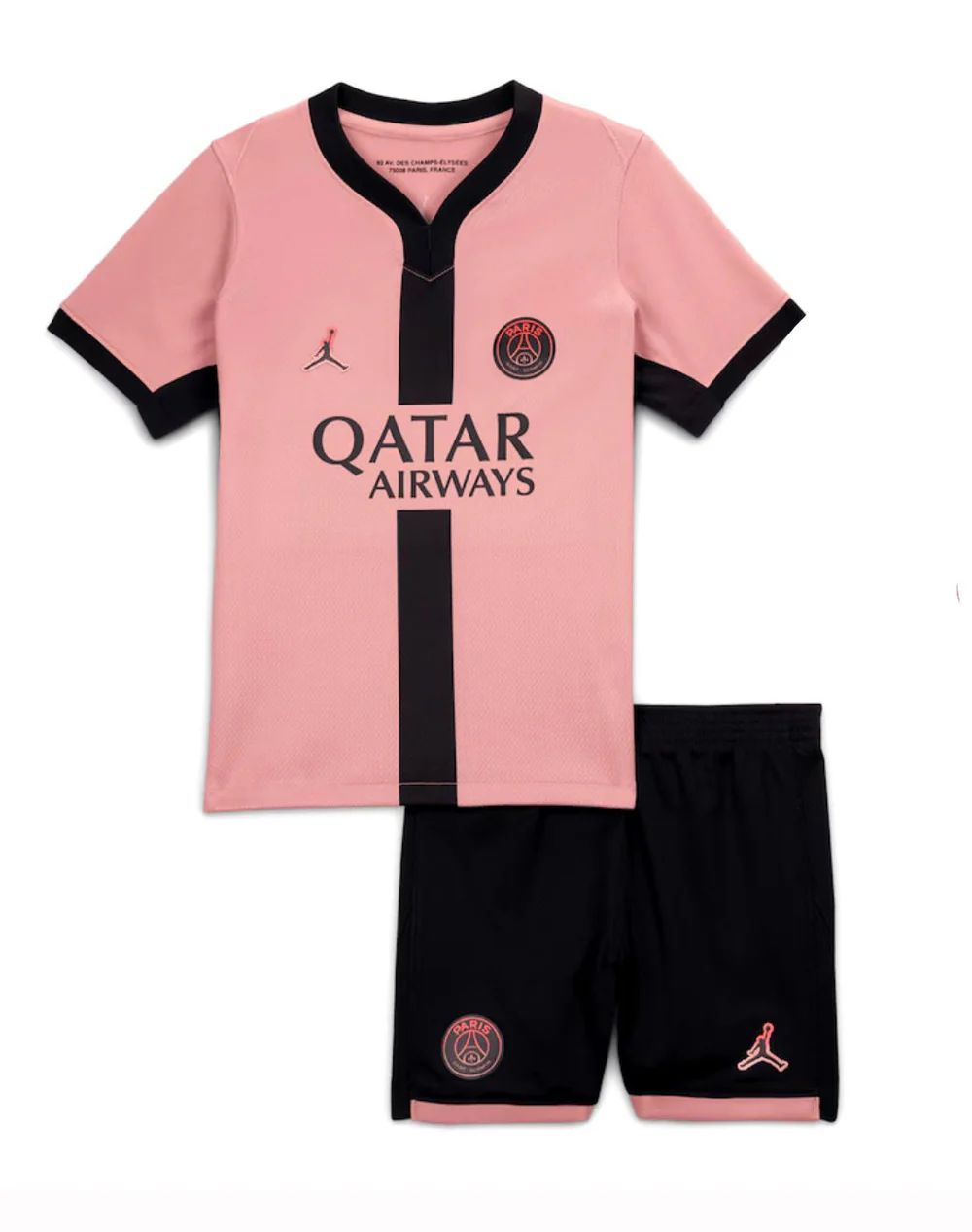 Camiseta y Pantalones para niños PSG Third 24/25