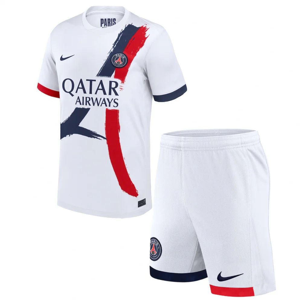 Camiseta y Pantalones para niños PSG Away 24/25