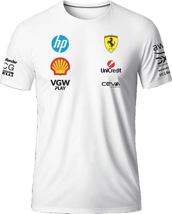 Camiseta F1 Ferrari Team 2025