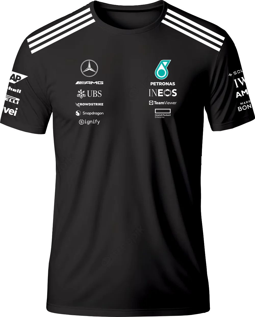 Camiseta F1 Mercedes Team 2025