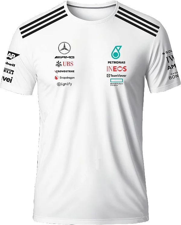 Camiseta F1 Mercedes Team 2025