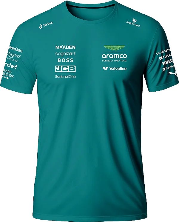 Camiseta F1 Aston Martin Team 2025
