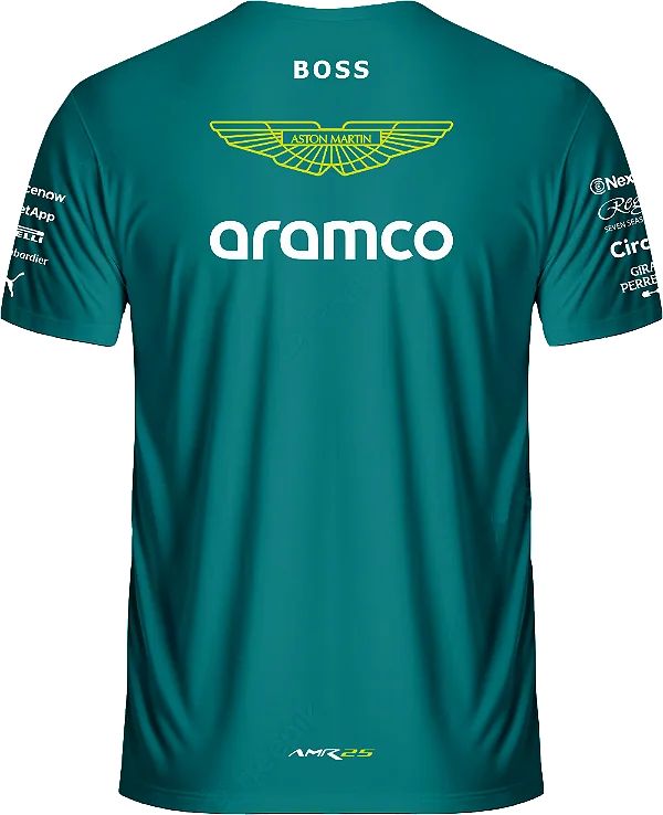 Camiseta F1 Aston Martin Team 2025