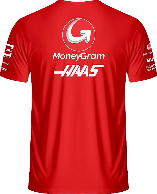 Camiseta F1 Haas Team 2025