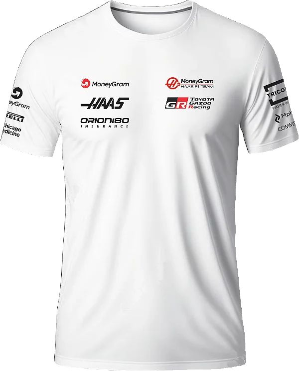 Camiseta F1 Haas Team 2025