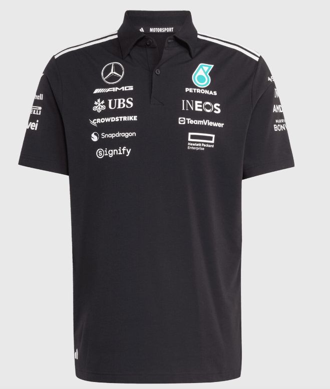 Camiseta F1 Mercedes Team 2025 - Polo