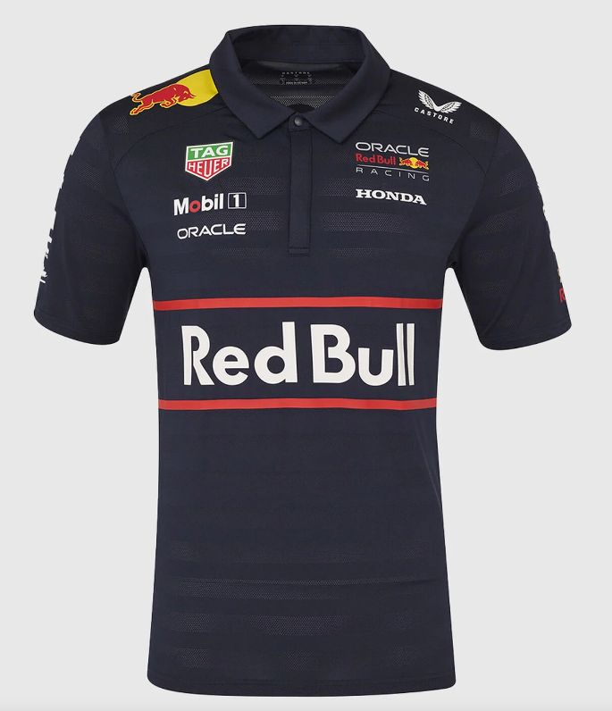 Camiseta F1 Red Bull Team 2025 - Polo
