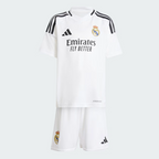 Camiseta y Pantalones para niños Real Madrid Home 24/25