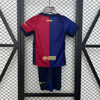 Camiseta y Pantalones para niños FC Barcelona Home 24/25