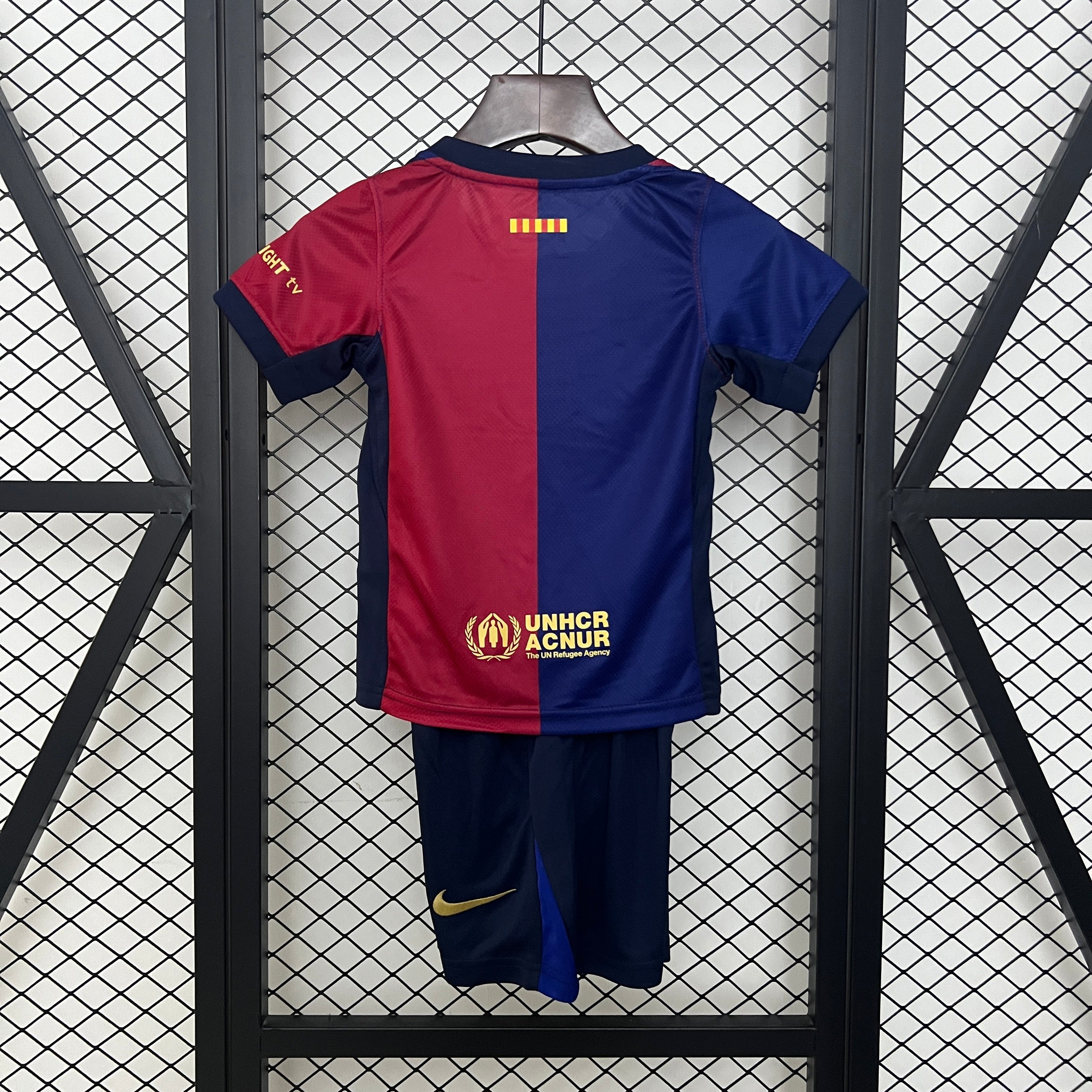 Camiseta y Pantalones para niños FC Barcelona Home 24/25