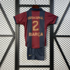 Camiseta y Pantalones para niños FC Barcelona x Travis Scott 25/26