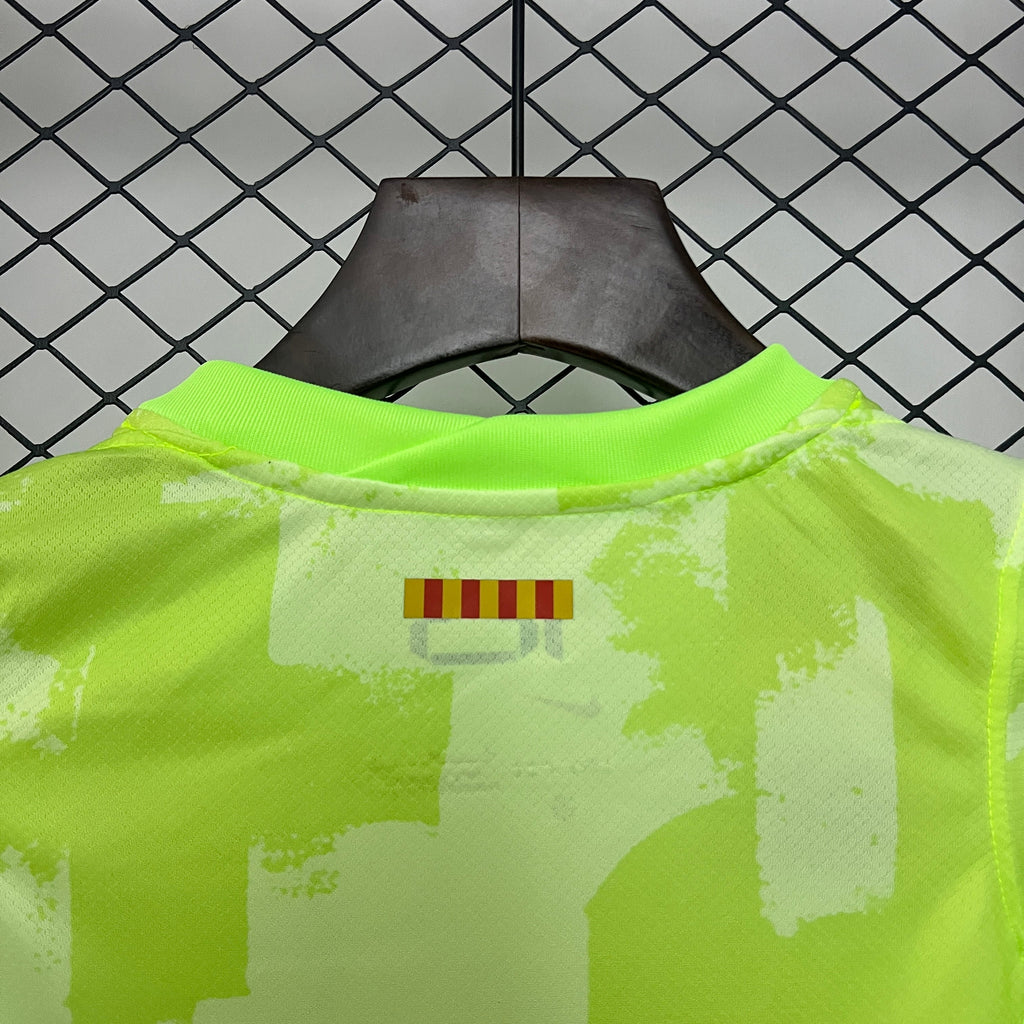 Camiseta y Pantalones para niños FC Barcelona Third 24/25