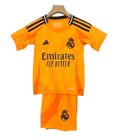 Camiseta y Pantalones para niños Real Madrid Away 24/25